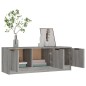 vidaXL TV-Schrank Grau Sonoma 102x35x36,5 cm Holzwerkstoff vidaXL TV-Schrank Grau Sonoma 102x35x36,5 cm Holzwerkstoff