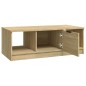 vidaXL Couchtisch Sonoma-Eiche 102x50x36 cm Holzwerkstoff vidaXL Couchtisch Sonoma-Eiche 102x50x36 cm Holzwerkstoff