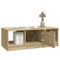 vidaXL Couchtisch Sonoma-Eiche 102x50x36 cm Holzwerkstoff vidaXL Couchtisch Sonoma-Eiche 102x50x36 cm Holzwerkstoff