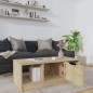 vidaXL Couchtisch Sonoma-Eiche 102x50x36 cm Holzwerkstoff vidaXL Couchtisch Sonoma-Eiche 102x50x36 cm Holzwerkstoff