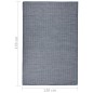 vidaXL Outdoor-Teppich Flachgewebe 120x170 cm Blau vidaXL Outdoor-Teppich Flachgewebe 120x170 cm Blau