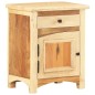 vidaXL Nachttisch 40x30x50 cm Massives Altholz
