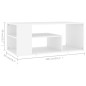 vidaXL Couchtisch Weiß 100x50x40 cm Holzwerkstoff vidaXL Couchtisch Weiß 100x50x40 cm Holzwerkstoff
