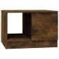 vidaXL Couchtisch Räuchereiche 50x50x36 cm Holzwerkstoff vidaXL Couchtisch Räuchereiche 50x50x36 cm Holzwerkstoff