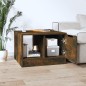vidaXL Couchtisch Räuchereiche 50x50x36 cm Holzwerkstoff vidaXL Couchtisch Räuchereiche 50x50x36 cm Holzwerkstoff