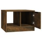 vidaXL Couchtisch Räuchereiche 50x50x36 cm Holzwerkstoff vidaXL Couchtisch Räuchereiche 50x50x36 cm Holzwerkstoff