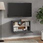 vidaXL Wandschrank Grau 60x30x35 cm Massivholz Kiefer vidaXL Wandschrank Grau 60x30x35 cm Massivholz Kiefer