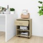 vidaXL Rollschrank Sonoma-Eiche 46x36x59 cm Holzwerkstoff vidaXL Rollschrank Sonoma-Eiche 46x36x59 cm Holzwerkstoff