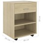 vidaXL Rollschrank Sonoma-Eiche 46x36x59 cm Holzwerkstoff vidaXL Rollschrank Sonoma-Eiche 46x36x59 cm Holzwerkstoff