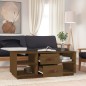 vidaXL Couchtisch Honigbraun 100x50x41 cm Massivholz Kiefer vidaXL Couchtisch Honigbraun 100x50x41 cm Massivholz Kiefer