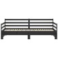 vidaXL Tagesbett Ausziehbar Schwarz Massivholz Kiefer 2x(90x200) cm vidaXL Tagesbett Ausziehbar Schwarz Massivholz Kiefer 2x(90x200) cm