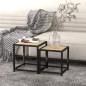vidaXL Beistelltische 2 Stk. MDF Sonoma-Eiche vidaXL Beistelltische 2 Stk. MDF Sonoma-Eiche