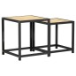 vidaXL Beistelltische 2 Stk. MDF Sonoma-Eiche vidaXL Beistelltische 2 Stk. MDF Sonoma-Eiche
