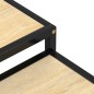 vidaXL Beistelltische 2 Stk. MDF Sonoma-Eiche vidaXL Beistelltische 2 Stk. MDF Sonoma-Eiche