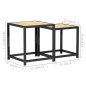 vidaXL Beistelltische 2 Stk. MDF Sonoma-Eiche vidaXL Beistelltische 2 Stk. MDF Sonoma-Eiche