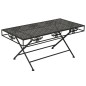 vidaXL Couchtisch Klappbar Vintage-Stil Metall 100x50x45 cm Schwarz vidaXL Couchtisch Klappbar Vintage-Stil Metall 100x50x45 cm Schwarz