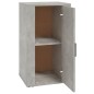 vidaXL Sideboard Betongrau 40x33x70 cm Holzwerkstoff vidaXL Sideboard Betongrau 40x33x70 cm Holzwerkstoff