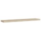 vidaXL Schweberegale 4 Stk. Eichen-Optik 120x23,5x3,8 cm MDF vidaXL Schweberegale 4 Stk. Eichen-Optik 120x23,5x3,8 cm MDF