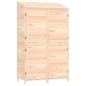 vidaXL Geräteschuppen 102x52x174,5 cm Massivholz Tanne vidaXL Geräteschuppen 102x52x174,5 cm Massivholz Tanne