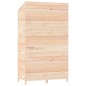 vidaXL Geräteschuppen 102x52x174,5 cm Massivholz Tanne vidaXL Geräteschuppen 102x52x174,5 cm Massivholz Tanne