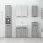 vidaXL Wand-Badschrank Grau Sonoma 32x20x67 cm vidaXL Wand-Badschrank Grau Sonoma 32x20x67 cm