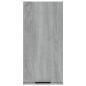 vidaXL Wand-Badschrank Grau Sonoma 32x20x67 cm vidaXL Wand-Badschrank Grau Sonoma 32x20x67 cm
