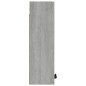 vidaXL Wand-Badschrank Grau Sonoma 32x20x67 cm vidaXL Wand-Badschrank Grau Sonoma 32x20x67 cm