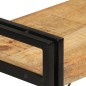 vidaXL Bücherregal 3 Fächer 77x30x80 cm Massivholz Mango und Eisen vidaXL Bücherregal 3 Fächer 77x30x80 cm Massivholz Mango und Eisen