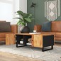 vidaXL Couchtisch 100x54x40 cm Massivholz Akazie & Holzwerkstoff vidaXL Couchtisch 100x54x40 cm Massivholz Akazie & Holzwerkstoff