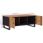 vidaXL Couchtisch 100x54x40 cm Massivholz Akazie & Holzwerkstoff vidaXL Couchtisch 100x54x40 cm Massivholz Akazie & Holzwerkstoff