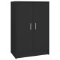vidaXL Schuhschrank Schwarz 60x35x92 cm Holzwerkstoff vidaXL Schuhschrank Schwarz 60x35x92 cm Holzwerkstoff