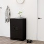 vidaXL Schuhschrank Schwarz 60x35x92 cm Holzwerkstoff vidaXL Schuhschrank Schwarz 60x35x92 cm Holzwerkstoff