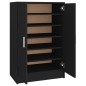 vidaXL Schuhschrank Schwarz 60x35x92 cm Holzwerkstoff vidaXL Schuhschrank Schwarz 60x35x92 cm Holzwerkstoff
