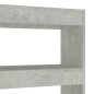 vidaXL Bücherregal/Raumteiler Betongrau 100x30x135 cm vidaXL Bücherregal/Raumteiler Betongrau 100x30x135 cm