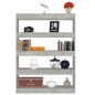 vidaXL Bücherregal/Raumteiler Betongrau 100x30x135 cm vidaXL Bücherregal/Raumteiler Betongrau 100x30x135 cm