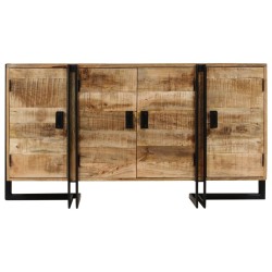 vidaXL Sideboard Mangoholz Massiv 150 x 40 x 80 cm
