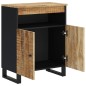 vidaXL Sideboard mit 2 Türen 60x33x75 cm Massivholz Mango vidaXL Sideboard mit 2 Türen 60x33x75 cm Massivholz Mango