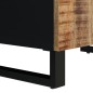vidaXL Sideboard mit 2 Türen 60x33x75 cm Massivholz Mango vidaXL Sideboard mit 2 Türen 60x33x75 cm Massivholz Mango