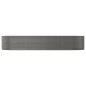 vidaXL Hochbeet Grau 367x140x68 cm Pulverbeschichteter Stahl vidaXL Hochbeet Grau 367x140x68 cm Pulverbeschichteter Stahl