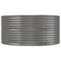 vidaXL Hochbeet Grau 367x140x68 cm Pulverbeschichteter Stahl vidaXL Hochbeet Grau 367x140x68 cm Pulverbeschichteter Stahl