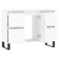 vidaXL Badschrank Weiß 80x33x60 cm Holzwerkstoff vidaXL Badschrank Weiß 80x33x60 cm Holzwerkstoff