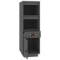 vidaXL Highboard Grau 34x40x108,5 cm Massivholz Kiefer vidaXL Highboard Grau 34x40x108,5 cm Massivholz Kiefer