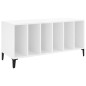 vidaXL Plattenschrank Hochglanz-Weiß 100x38x48 cm Holzwerkstoff vidaXL Plattenschrank Hochglanz-Weiß 100x38x48 cm Holzwerkstoff
