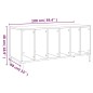 vidaXL Plattenschrank Hochglanz-Weiß 100x38x48 cm Holzwerkstoff vidaXL Plattenschrank Hochglanz-Weiß 100x38x48 cm Holzwerkstoff