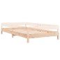 vidaXL Stapelbett 100x200 cm Massivholz Kiefer vidaXL Stapelbett 100x200 cm Massivholz Kiefer