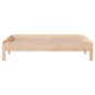 vidaXL Stapelbett 100x200 cm Massivholz Kiefer vidaXL Stapelbett 100x200 cm Massivholz Kiefer