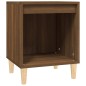 vidaXL Nachttisch Braun Eichen-Optik 40x35x50 cm vidaXL Nachttisch Braun Eichen-Optik 40x35x50 cm