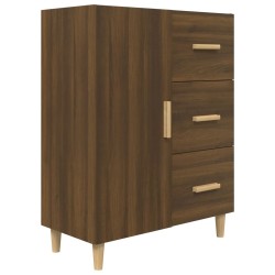vidaXL Sideboard Braun Eichen-Optik 69,5x34x90 cm Holzwerkstoff