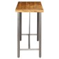 vidaXL Bartisch Recyceltes Massivholz Teak 120 x 58 x 106 cm vidaXL Bartisch Recyceltes Massivholz Teak 120 x 58 x 106 cm