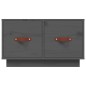 vidaXL Couchtisch Grau 60x53x35 cm Massivholz Kiefer vidaXL Couchtisch Grau 60x53x35 cm Massivholz Kiefer